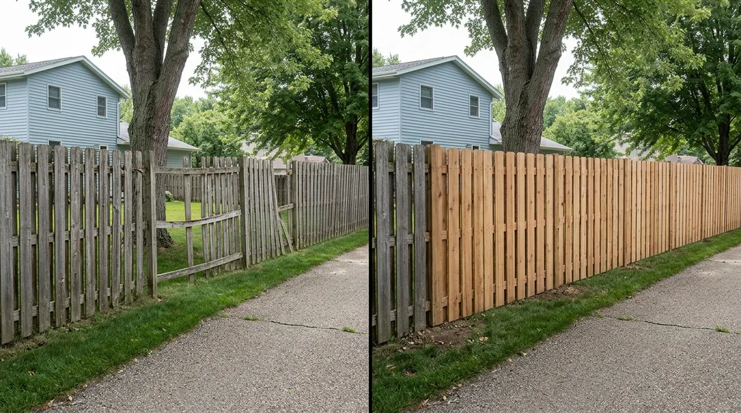 Result fence in Madison - Madison Fence