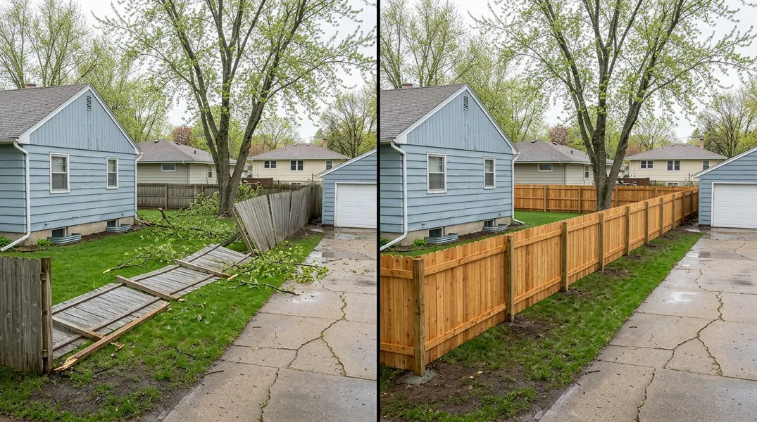 Result fence in Madison - Madison Fence