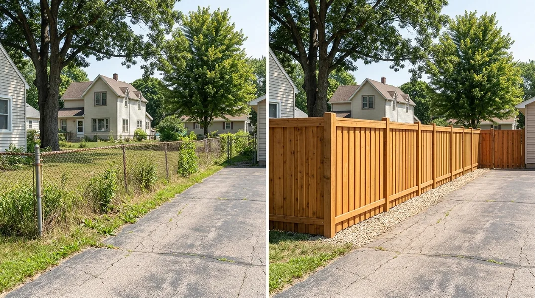 Result fence in Madison - Madison Fence